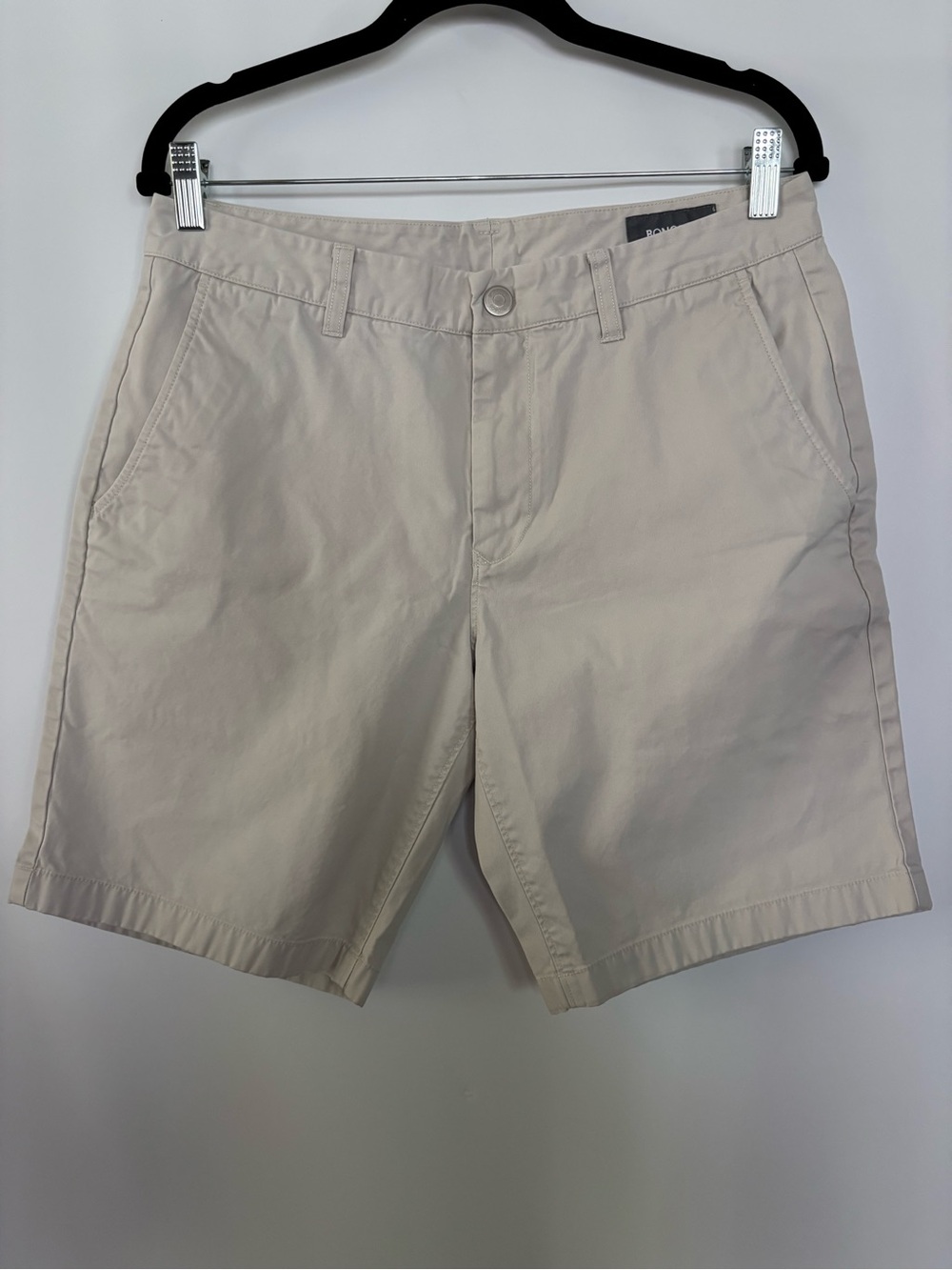 Bonobos Men’s Cotton Chino Shorts 9” Inseam Flat Front Casual Size 32